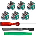 SOSS GAMING® Genuine Analog Joysticks Repair Kit for PlayStation 4 and 5 - Fix Stick Drift, Broken, and Loose Joysticks on Dualsense and Dualshock 4