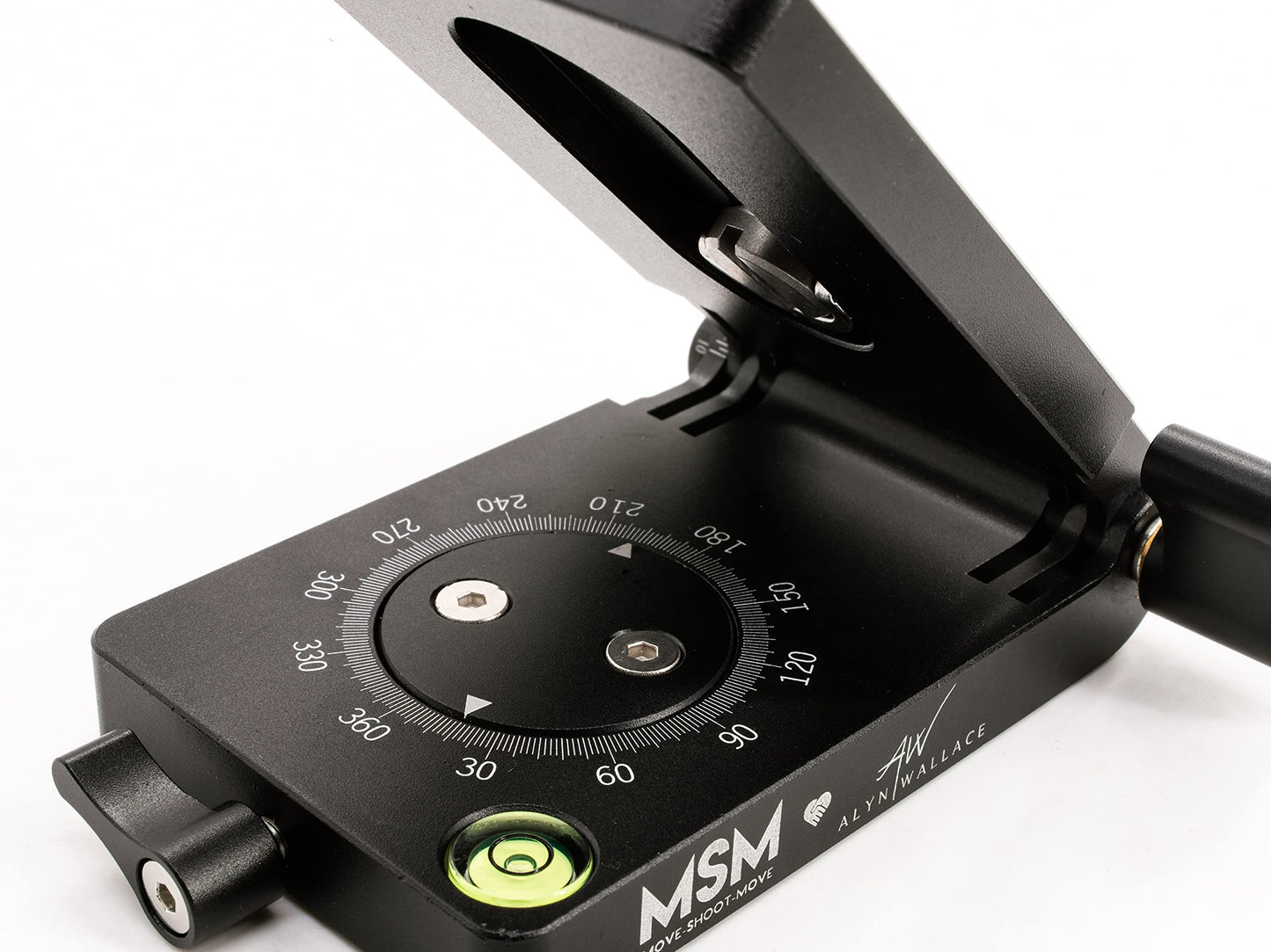 V Pan Tilt, 360° Panning and 270° Tilting, Easy and Quick to Lock, Fold and Extend with The New Built-in Knob, Strong to Hold 4Kg Load (V Platform x