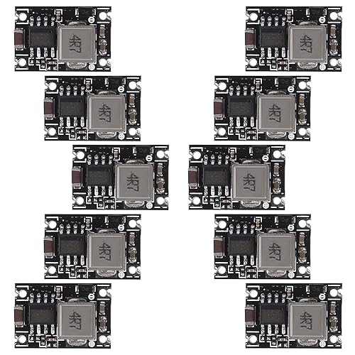 10PCS 5V Regulator Mini Reducer DC 5-30V 12V 24V Buck to 5V Buck Converter Board 1.8A Output Mini360 Small Size Aircraft Model MP1584EN Power Module