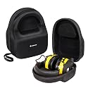 caseling Ear Muff Case - Fits 3M WorkTunes Connect Hearing Protector - Earmuff EVA Ear Protection Hard Case for Storage and Travel (Case Only)
