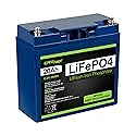 ExpertPower 12V 20Ah Lithium LiFePO4 Deep Cycle Rechargeable Battery | 2500-7000 Life Cycles & 10-Year lifetime | Built-in BMS | Perfect for RV…
