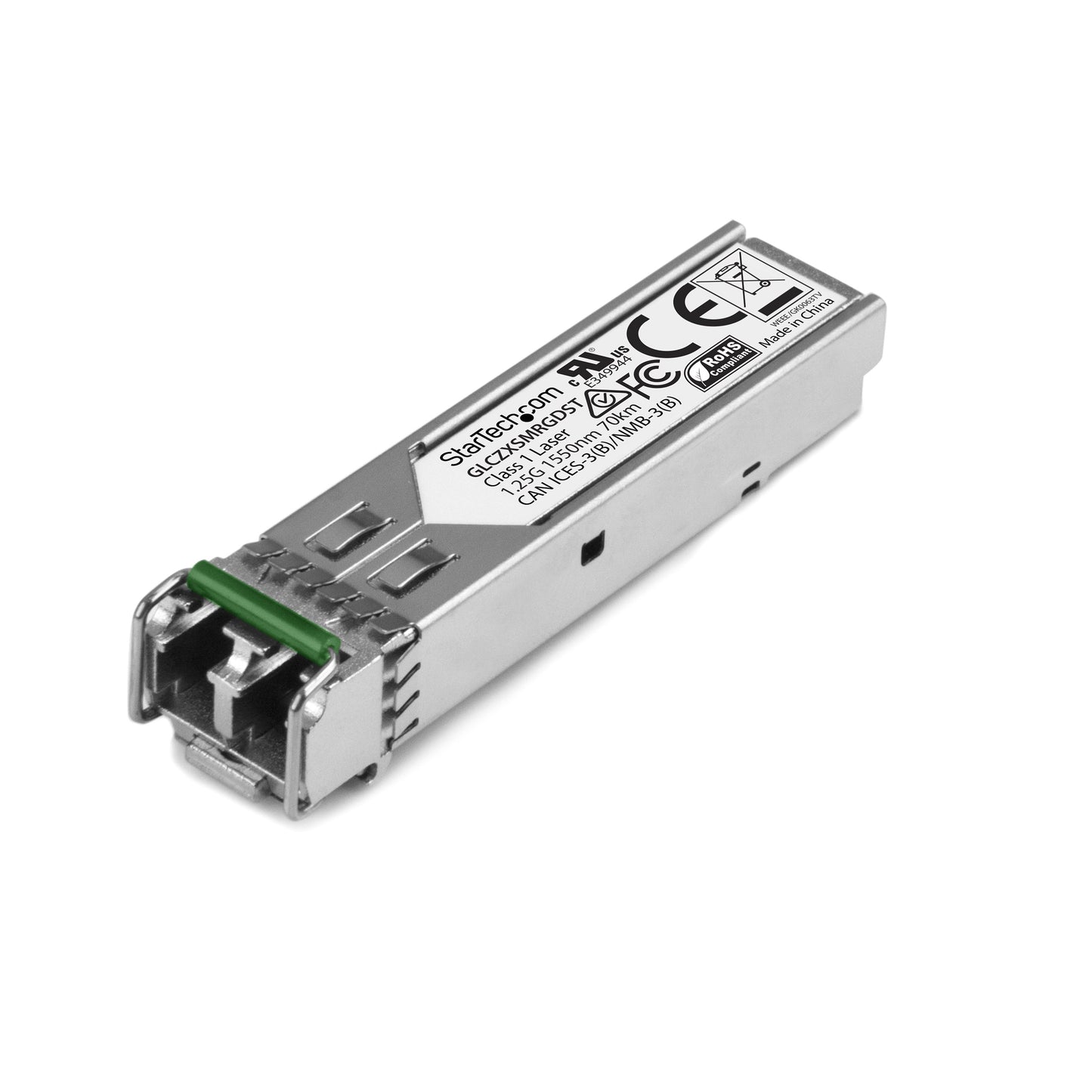StarTech Cisco GLC-ZX-SM-RGD Compatible SFP Module, LC 70km (GLCZXSMRGDST)