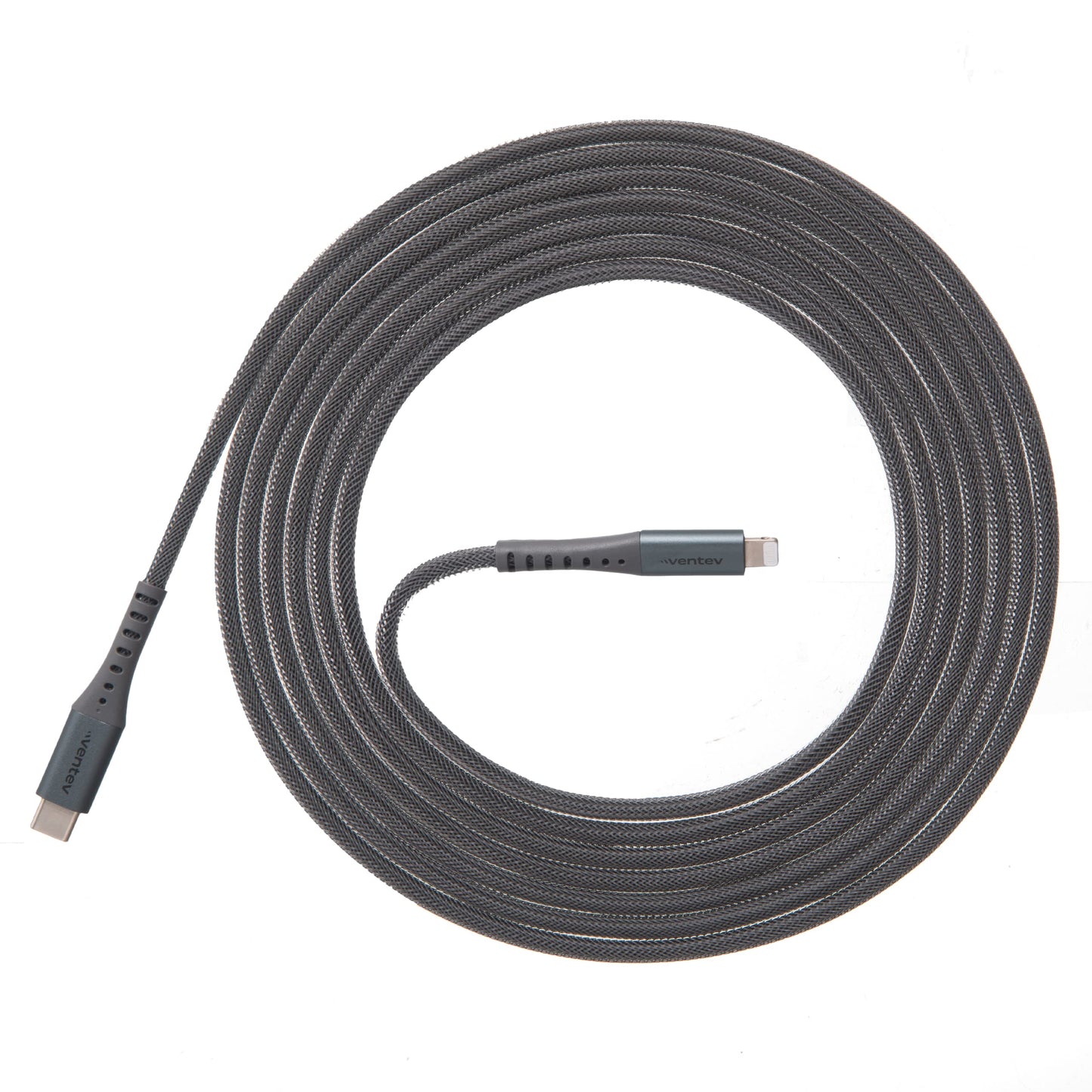 Ventev Alloy USB C to Apple Lightning High Speed Ultradurable 10 Foot Cable