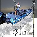 YOLOtek Veteran Owned - PS53 SuperBundle - GoPro Boat Mount & Constant Power - Go Pro Camera Bass Boat Accessories - for All Action Camera - Fishing