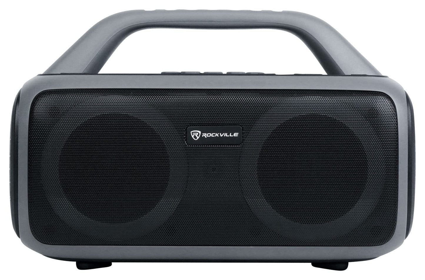 Rockville RPB50 20W x 2 RMS (40W Total) Portable Bluetooth Speaker, TWS Linking, LED Lights, Long Battery, for Parties and Outdoor Adventures