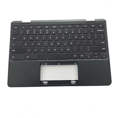 F-HONG ELECTRONIC CO Replacement for Lenovo 1st Gen 300E Chromebook Type 81H0 Laptop Upper Case Palmrest Keyboard Assembly Part 5CB0Q93995 Top Cover