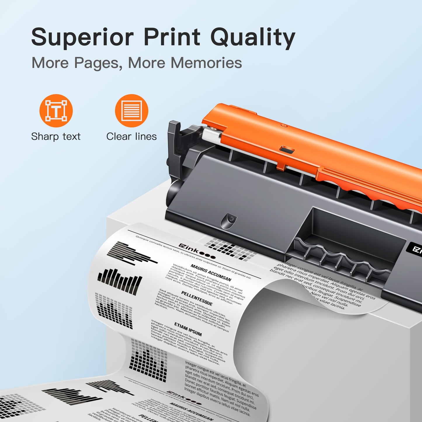 E-Z Ink 17A with Chip Compatible Toner Cartridges Replacement for HP 17A CF217A Toner to Use with Pro M102w, M102a, M130fn, Pro MFP M130nw, MFP