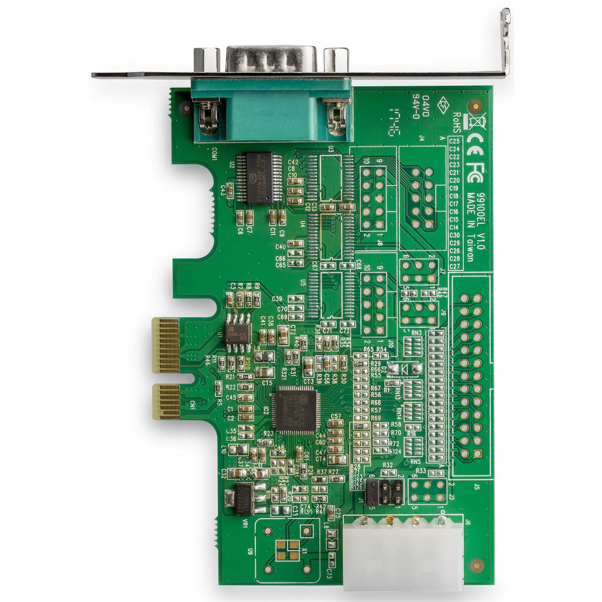 StarTech 1-Port PCI Express RS232 Serial Adapter Card, TAA (PEX1S953LP)