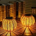 Solar Lanterns Outdoor Waterproof, KagoLing Solar Lantern Light Gifts for Women Lanterns Decorative Outdoor, Hanging Lantern for Garden, Yard, Patio