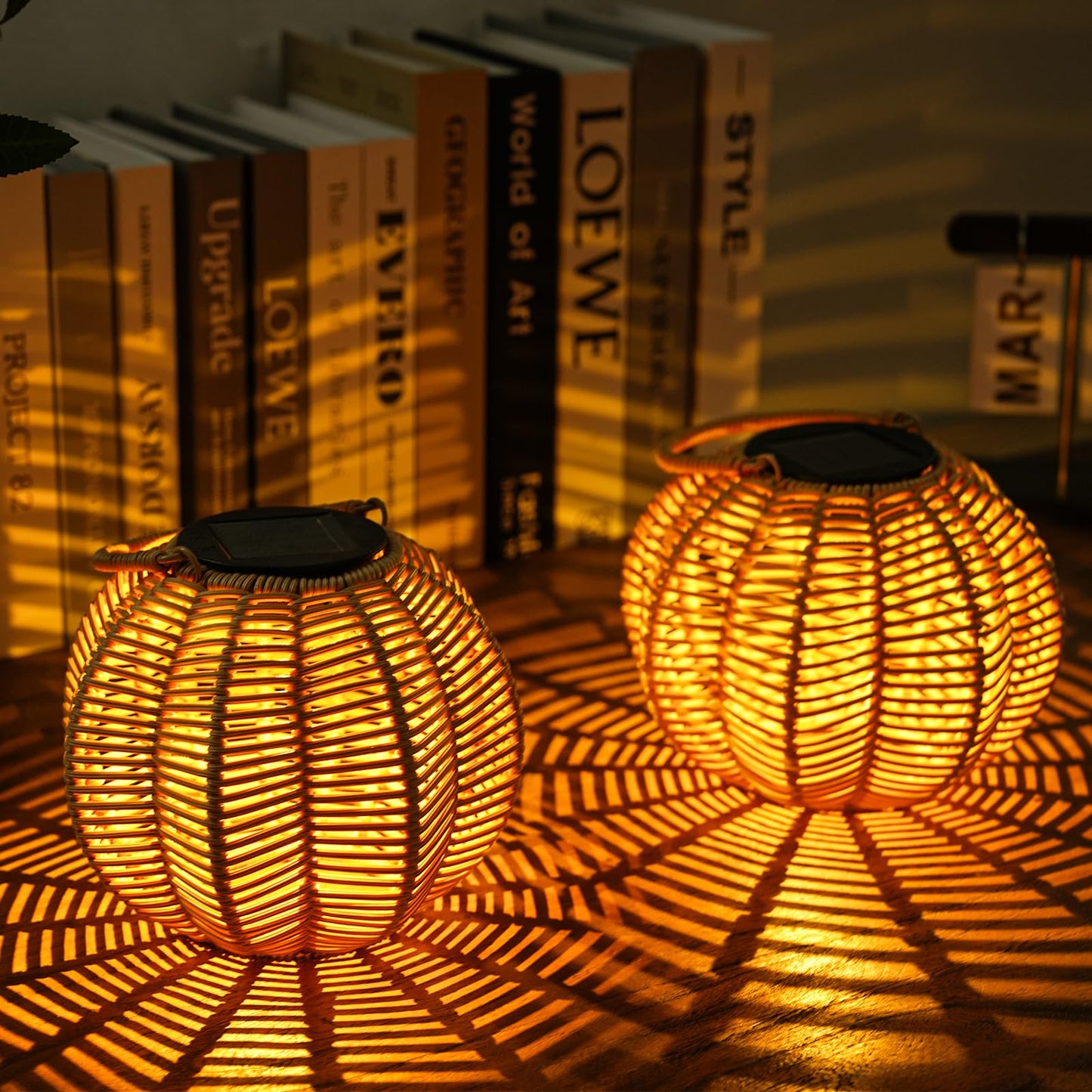Solar Lanterns Outdoor Waterproof, KagoLing Solar Lantern Light Gifts for Women Lanterns Decorative Outdoor, Hanging Lantern for Garden, Yard, Patio