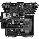 STARTRC VCR Case Organizer for GoPro Hero 13, Lockable TSA Dual Layer Waterproof Hard Carrying Case for GoPro Hero 12/11/10/9/8/Media