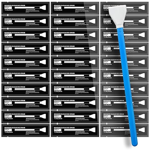 AAWipes Sensor Cleaning Swabs for APS-C Sensors of DDR DSLR or SLR Camera (10 Packs of 16 mm Sensor Cleaning Swabs) (HCS-16-10)