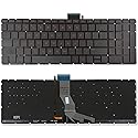 New US Red Font Backlit English Laptop Keyboard Replacement for HP Star Wars Special Edition 15-AN044NR 15-AN050CA 15-AN050NR 15-AN051DX 15-AN058CA