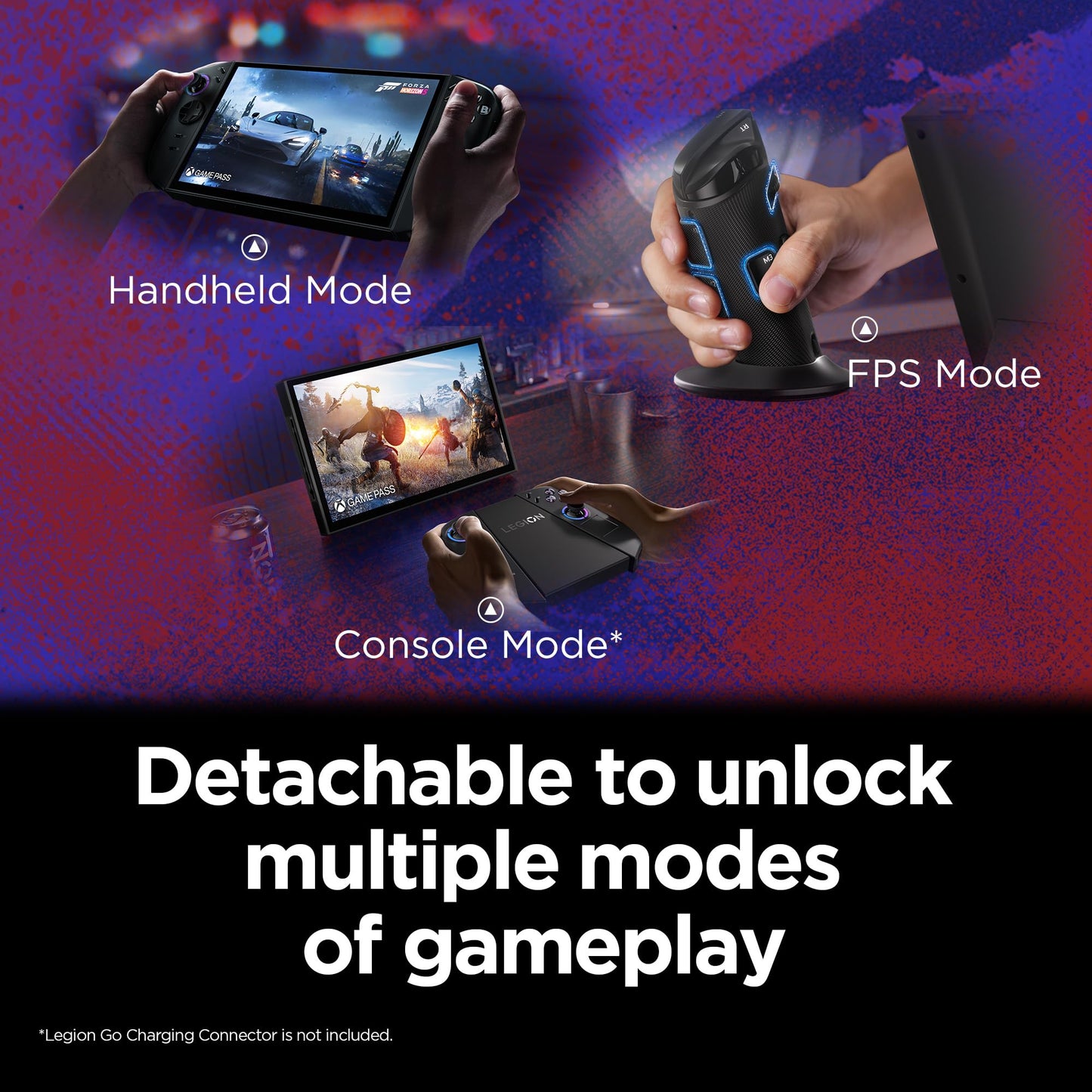 Lenovo Legion Go 2 - Mobile Gaming Console - AMD Ryzen Z2 CPU - 8.8" WQXGA PureSight OLED Display - 144Hz - Integrated AMD Radeon™ Graphics - 16GB