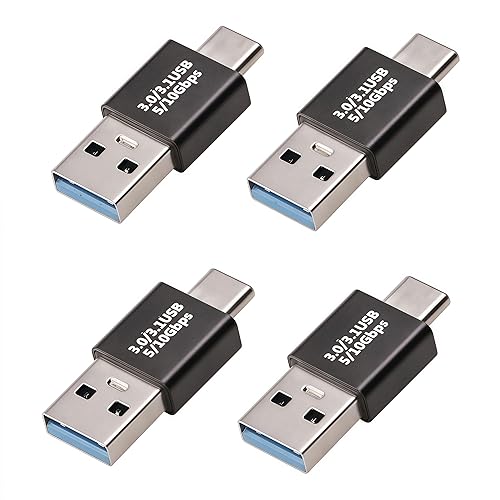 Pastall ๐๐๐๐๐ค ๐๐ฉ๐ ๐ซ๐๐๐๐ USB 3.1 Male to USB C Male Adapter ๏ผUSBc/Typec Male to USB Male Converter, Compatible with Mobile Phones/Computers/Notebookโฆ