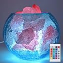 V.C.Formark USB Himalayan Salt Lamp with Remote Control, 16 Colors Lighting & 4 Color Changing Mode Salt Rock Lamp, Used for Holiday Gift, Home Deco