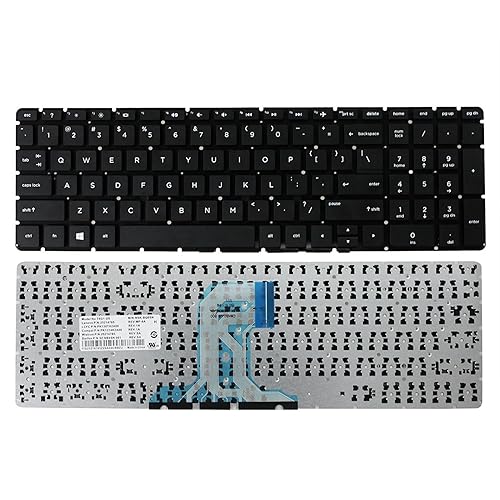 New US Black English Laptop Keyboard (Without Frame) Replacement for HP Pavilion 15-BA 15-BA138CA 15-BA140CA 15-BA154NR 15-BA078DX 15-BA079DX
