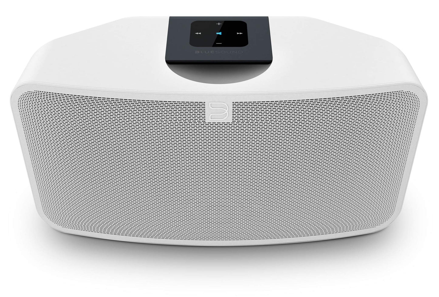 Bluesound Pulse MINI 2i Compact Wireless Multi-Room Smart Speaker with Bluetooth - White - Compatible with Alexa and Siri