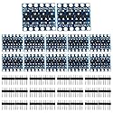 HUAREW IIC I2C Logic Level Converter Bi-Directional Module with 4 Way Channels 5V to 3V Shifter Compatible with Arduino(12 pcs)