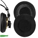 Geekria Comfort Velour Replacement Ear Pads for AKG K240/ K240S/ K240MKII/ K241/ K270/ K271/ K271S/ K272/ K52/ K72/ K92/ K242/ K340/ K550/ K551