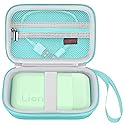 Elonbo Carrying Case for Liene 2x3” Photo Printer, Portable Mini Color Instant Print Digital Camera Hard Travel Bag, Smartphone Picture Printer