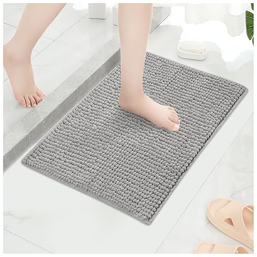 AOWIS Bathroom Rug Mat, Extra Soft Non Slip Absorbent Water Bath Rug,Quick Dry, Machine Washable Bath Mats for Bathroom Floor, Tub, Shower and Home…