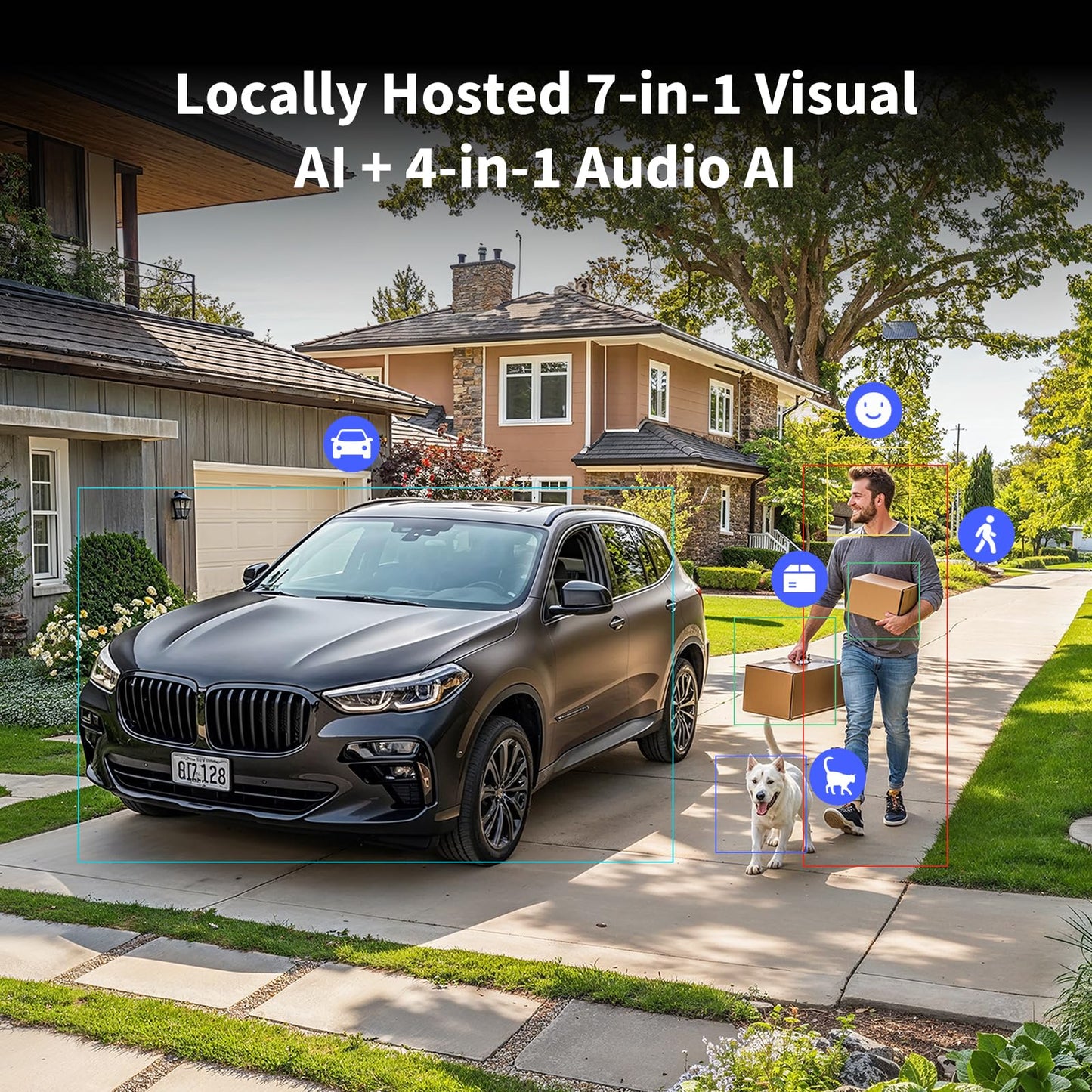 Aqara 4MP Camera Hub G5 Pro PoE, True Color Night Vision Security Camera Outdoor, HomeKit Secure Video, Thread Border Router, Local Detection