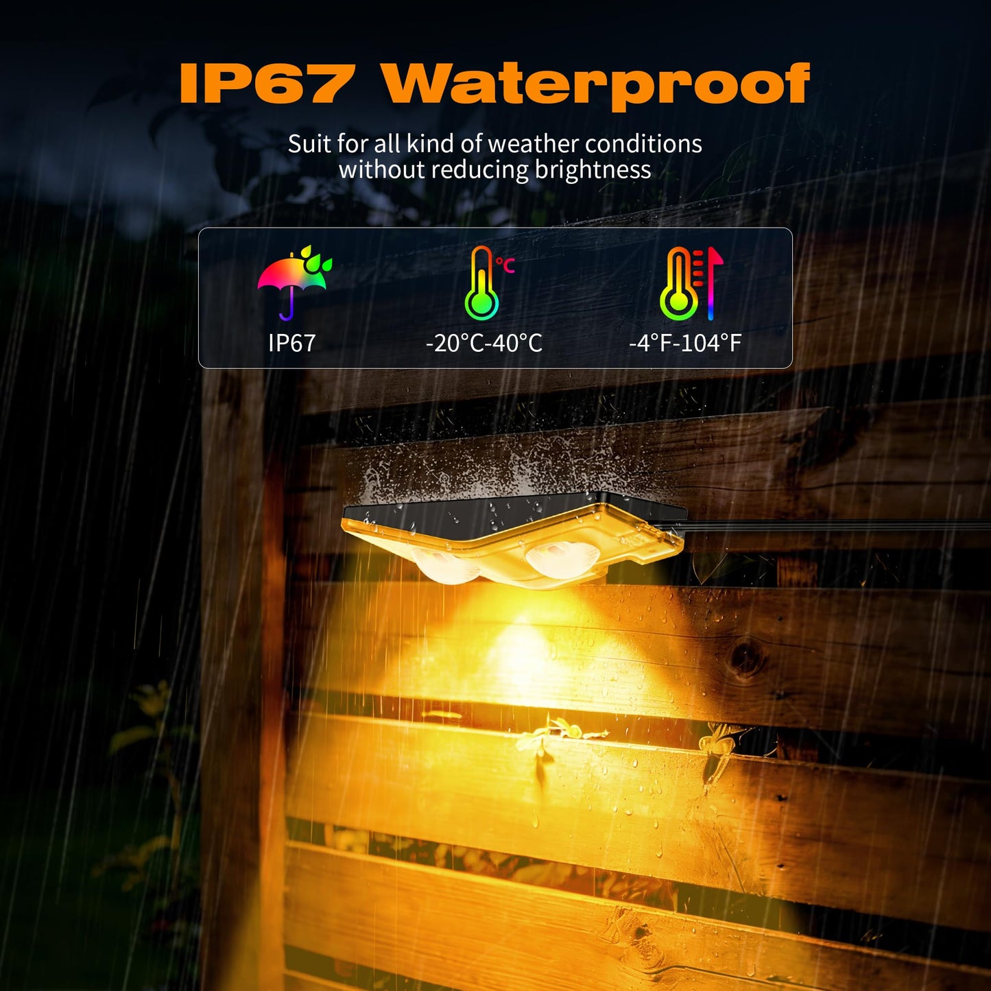 Updated 2026 Outdoor Fence Lights,Smart App&Remote Control 8 Packs Plug-in Color Changing String Lights 50ft with Timer,RGBIC IP67 Waterproof Outdoor