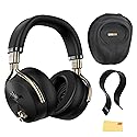 Zildjian ALCHEM-E Perfect Tune Over-Ear Headphones - Black Bundle with Case, Stand, and Austin Bazaar Polishing Cloth