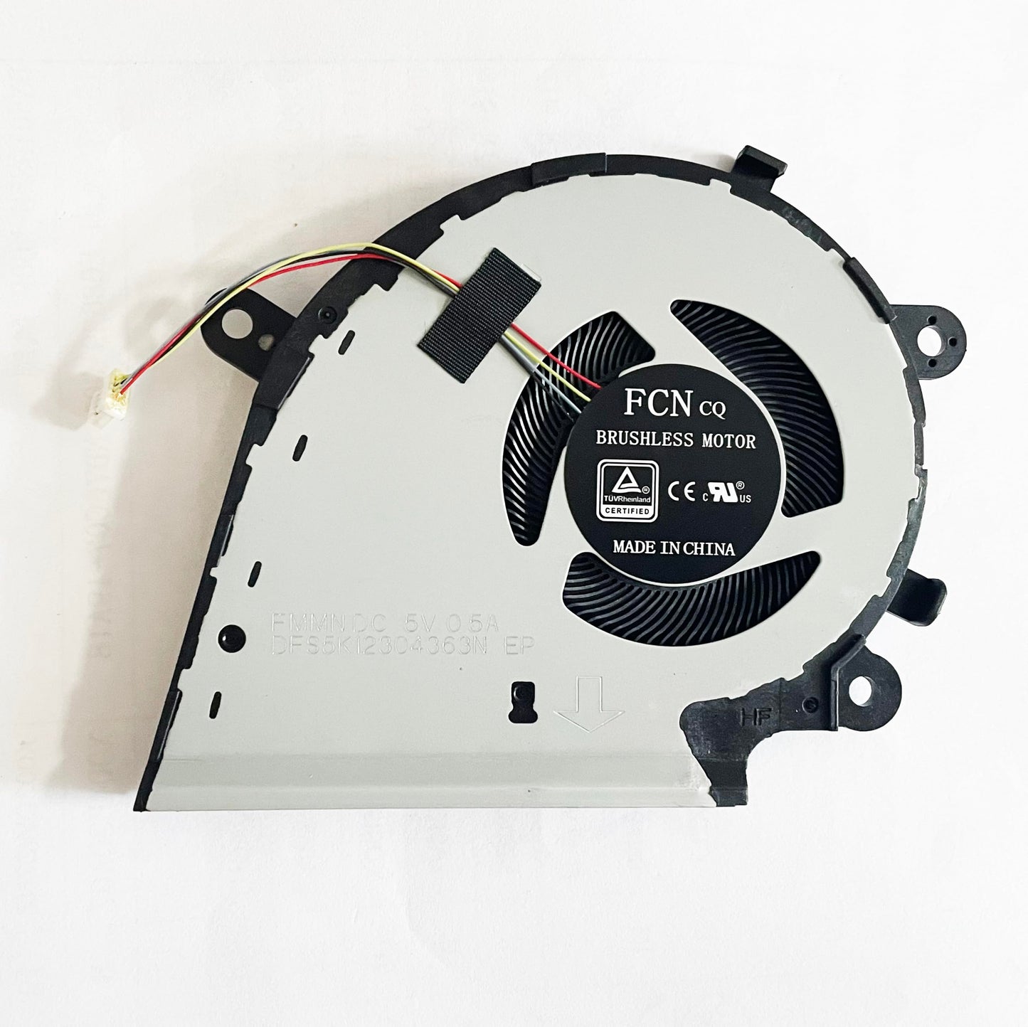 Fleshy Leaf Replacement CPU + GPU Cooling Fan for Asus Rog Strix G531 G531G G531GT G531GU G531GD G531GW G531GV-DB76 G531GT-BI7N6 DC5V DFS5K12115491M
