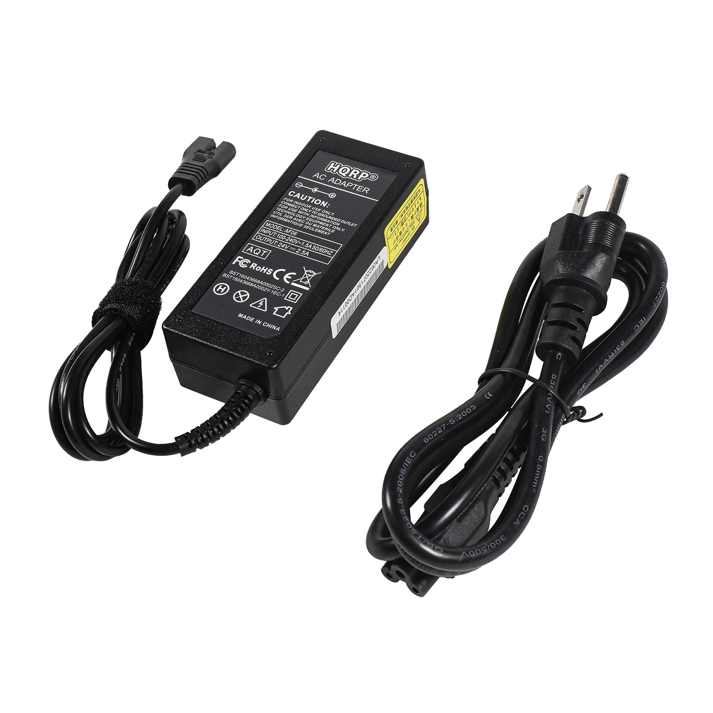 HQRP AC Adapter Compatible with UComfy Innov 4A201201 8072 8954 9209 Innov IVP2400-2500 1VP2400-2010 L201205 Foot Massager Emson Power Supply Cord…
