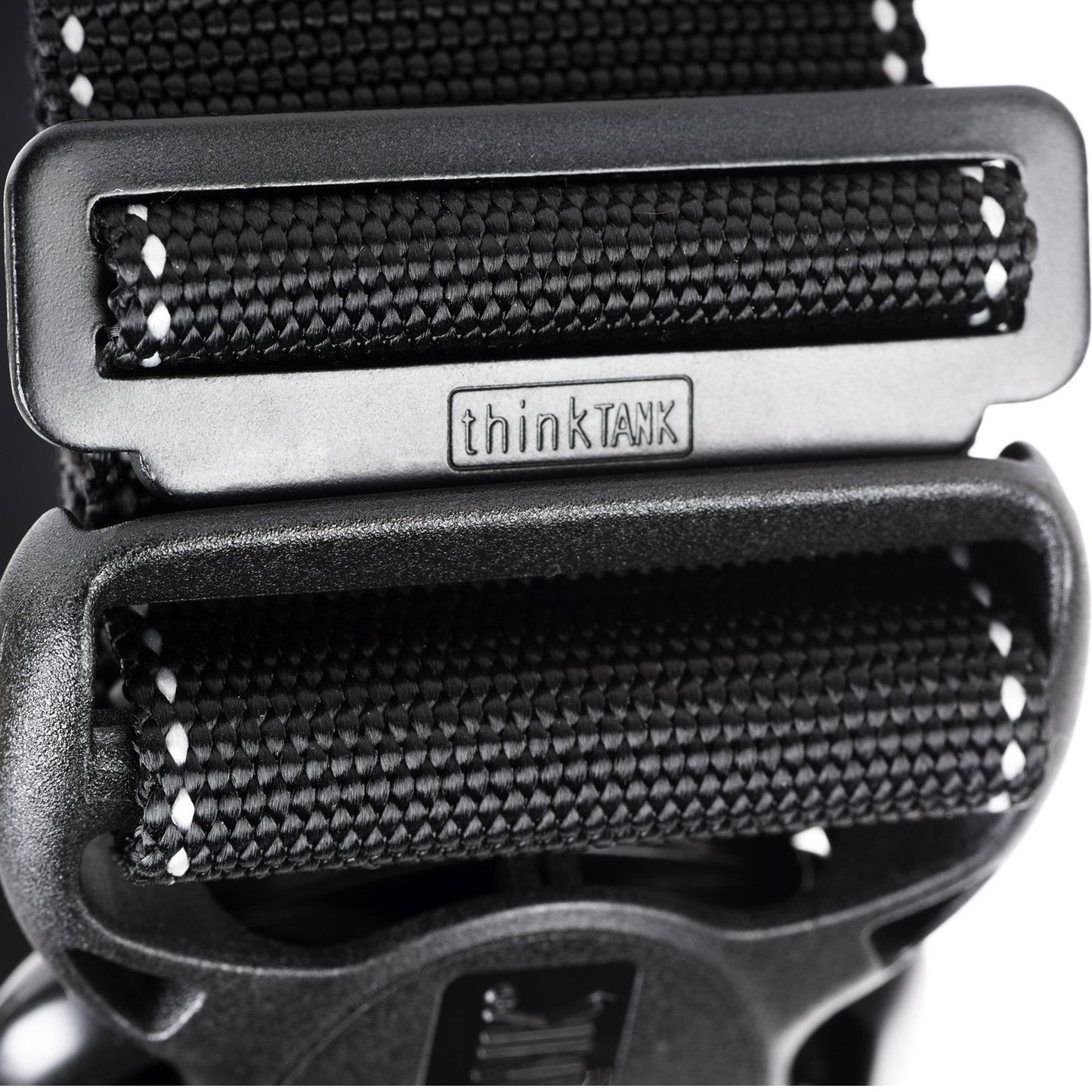 Think Tank Thin Skin Belt V3.0, Integrates with all Modular Compressible Pouches, Waist Size 27" - 42" (Black)