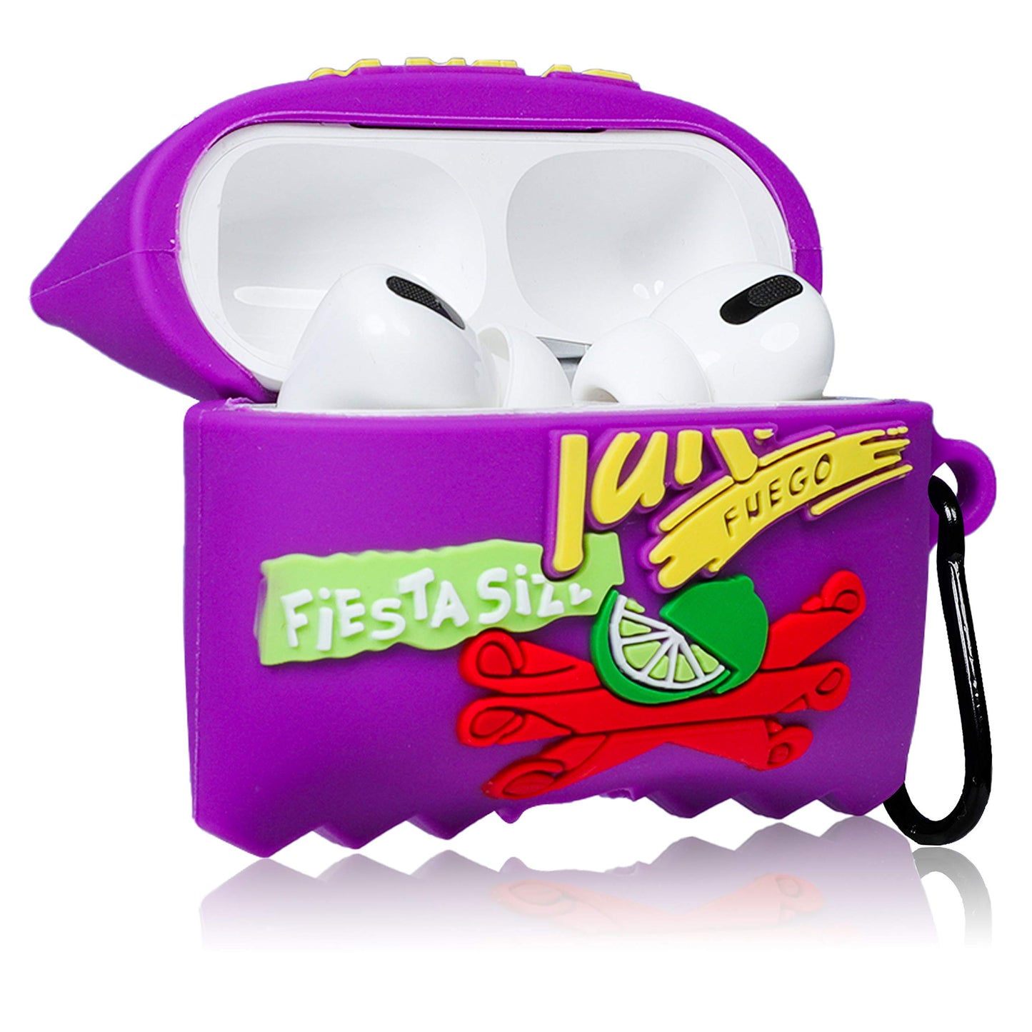 Oqplog for Airpod Pro 2019/Pro 2 Gen 2022 Case - Taki Biscuit, Food Cute 3D Cartoon Funny Kawaii for Airpods Pro Soft Silicone Cover Fashion Cool Fun