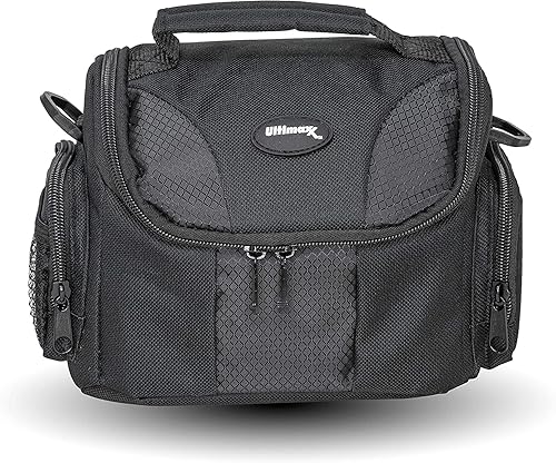 I3ePro Medium Soft Padded Digital SLR Camera Travel Case/Bag with Clip-on Detachable