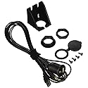 Xtenzi USB & 3.5mm AUX Extension Flush Mount 2 Meter Cable, 1/8 AUX Car Bike Boat Motercycle Lead