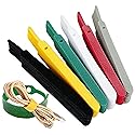 QUALIALL 150 Reusable Cable Ties, Strong Adhesion Nylon Cord Ties for PC and Wire Management, Durable. 5.9"