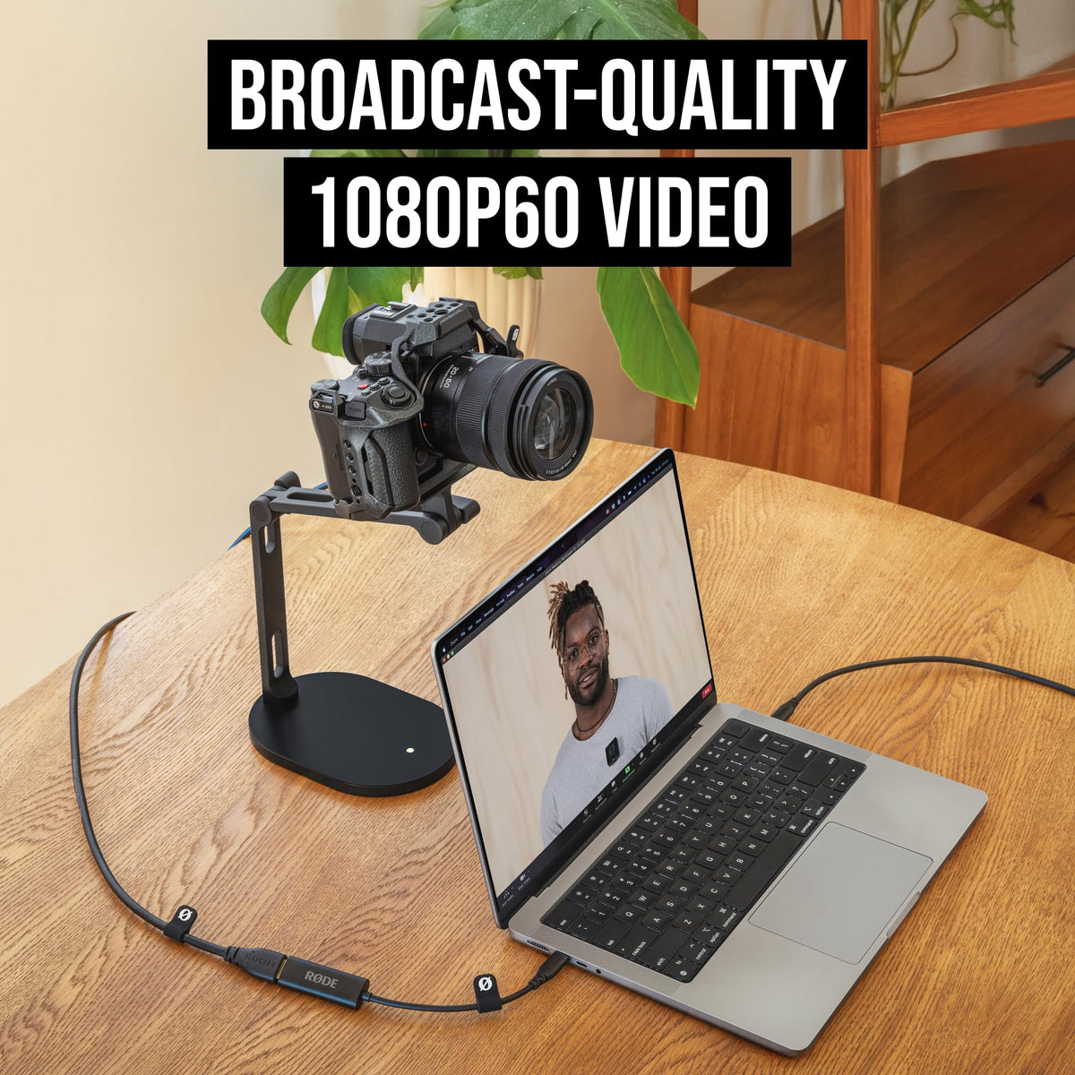 RØDE 1080p60 HDMI to USB-C Converter, Compatible with Any UVC Device