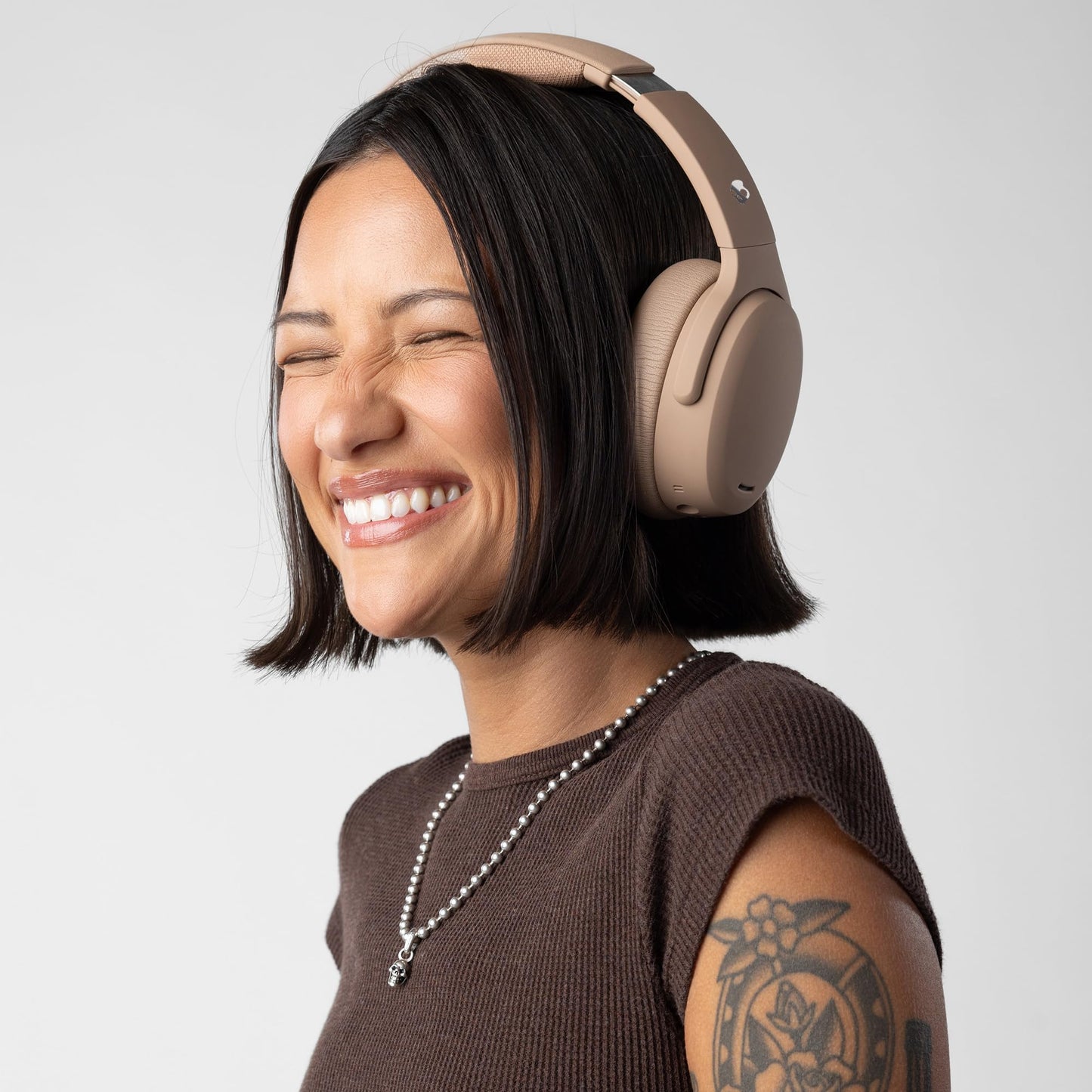 Skullcandy Crusher ANC 2 Wireless Over-Ear Bluetooth Headphones with Multi-Sensory Bass, Active Noise Cancelling, Up to 60 Hours Battery, Microphone…