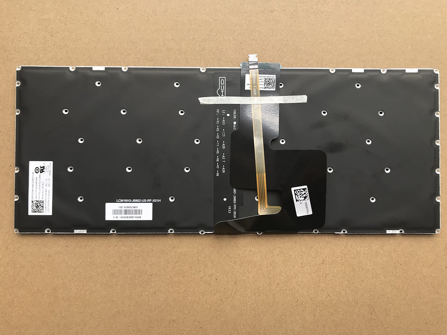 Original New for Lenovo Ideapad Flex-15 Flex-15IIL Flex-15IML Flex-15IWL Laptop Keyboard Backlit