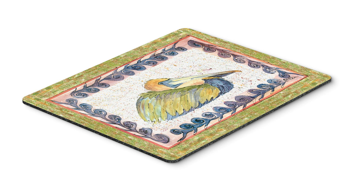 Caroline's Treasures 8053MP Bird - Pelican Mouse pad, hot pad, or Trivet, Large, Multicolor