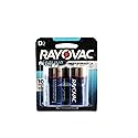 Rayovac High Energy D Batteries (2 Pack), Alkaline D Cell Batteries