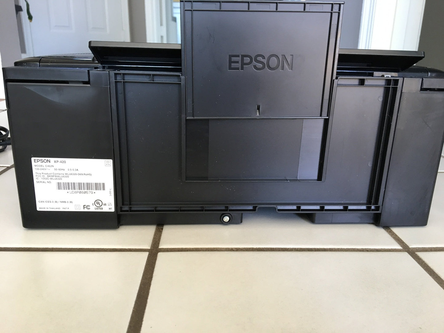 Epson Expression Home XP-420 Wireless Color Photo Printer with Scanner & Copier