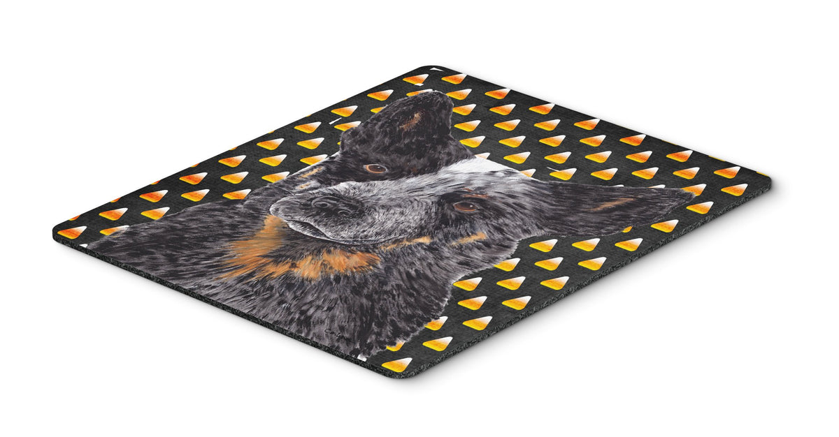Caroline's Treasures SC9190MP Australian Cattle Dog Candy Corn Halloween Portrait Mouse Pad, Hot Pad or Trivet for Home Office Gaming Working