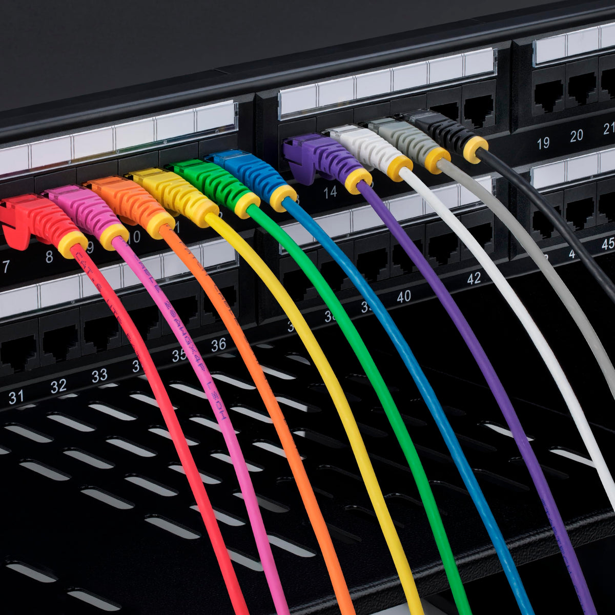 StarTech 6in Cat6 Slim Ethernet Cable, 10-Pack, Gray (N6PAT6INGRS10PK)