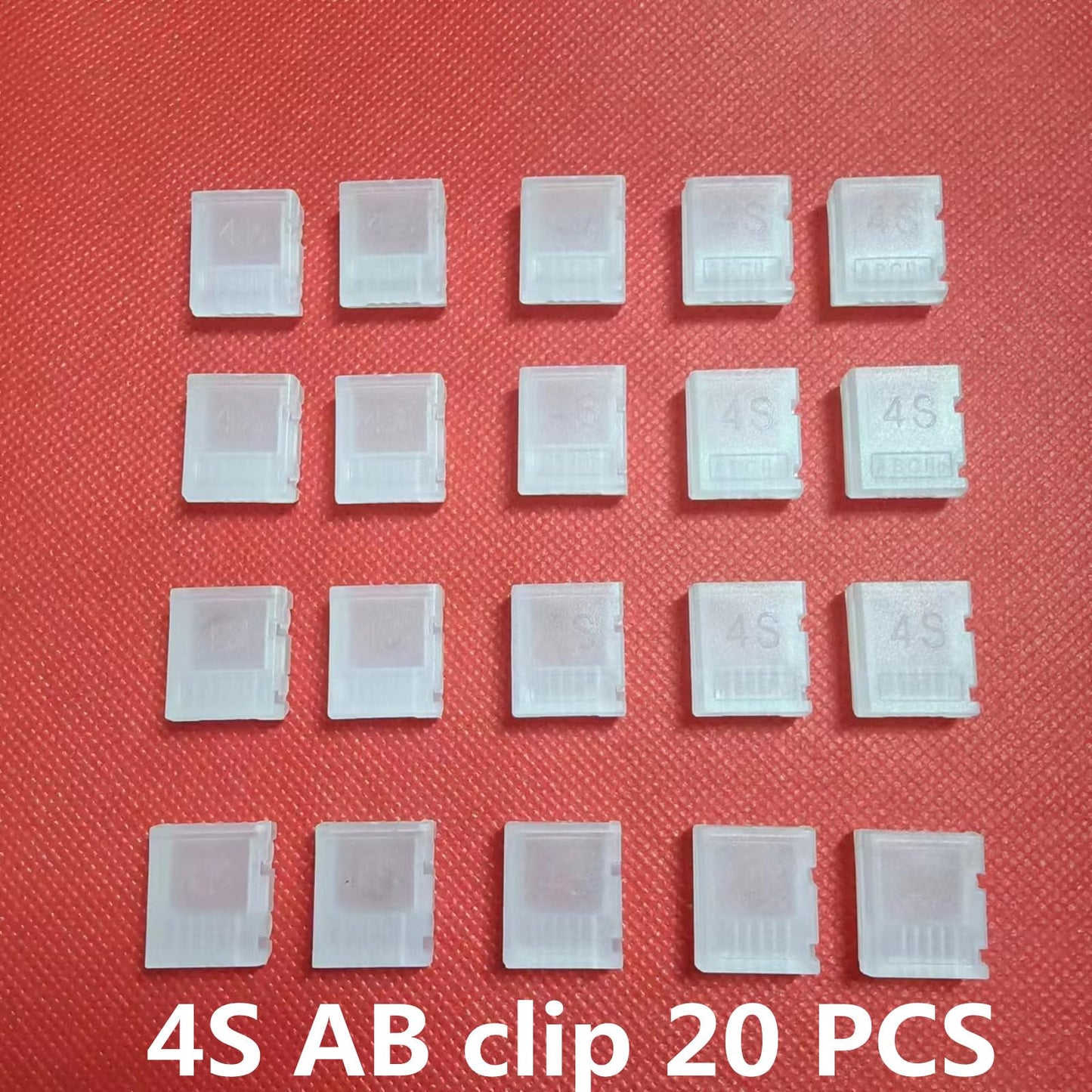 skrnrhrery Ab Clip, Balanced Plug Protector Ab Clip, Used for Lithium Polymer Battery Balance Plug Connector Protector, Ab Clip 2s to Ab Clip 6s(5