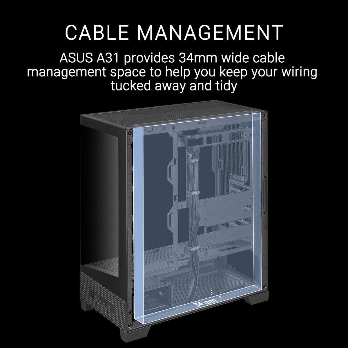 ASUS A31 ATX Mid-Tower PC Case