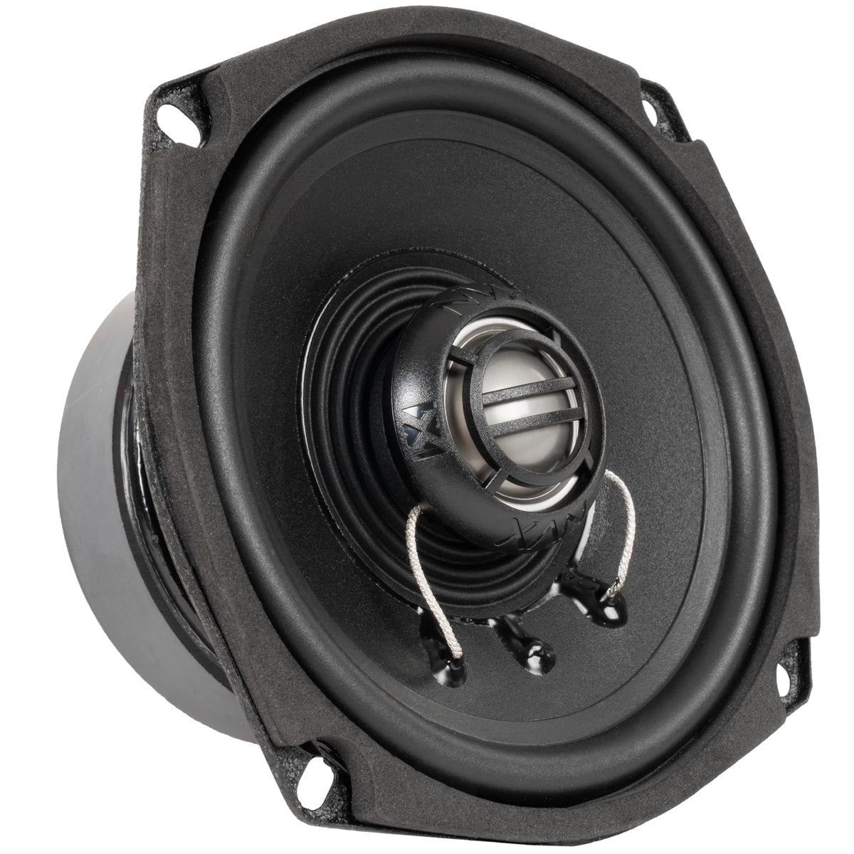 5.25” 600W Peak (300W RMS) 2-Ohm Front Fairing Motorcycle Speakers (Pair)