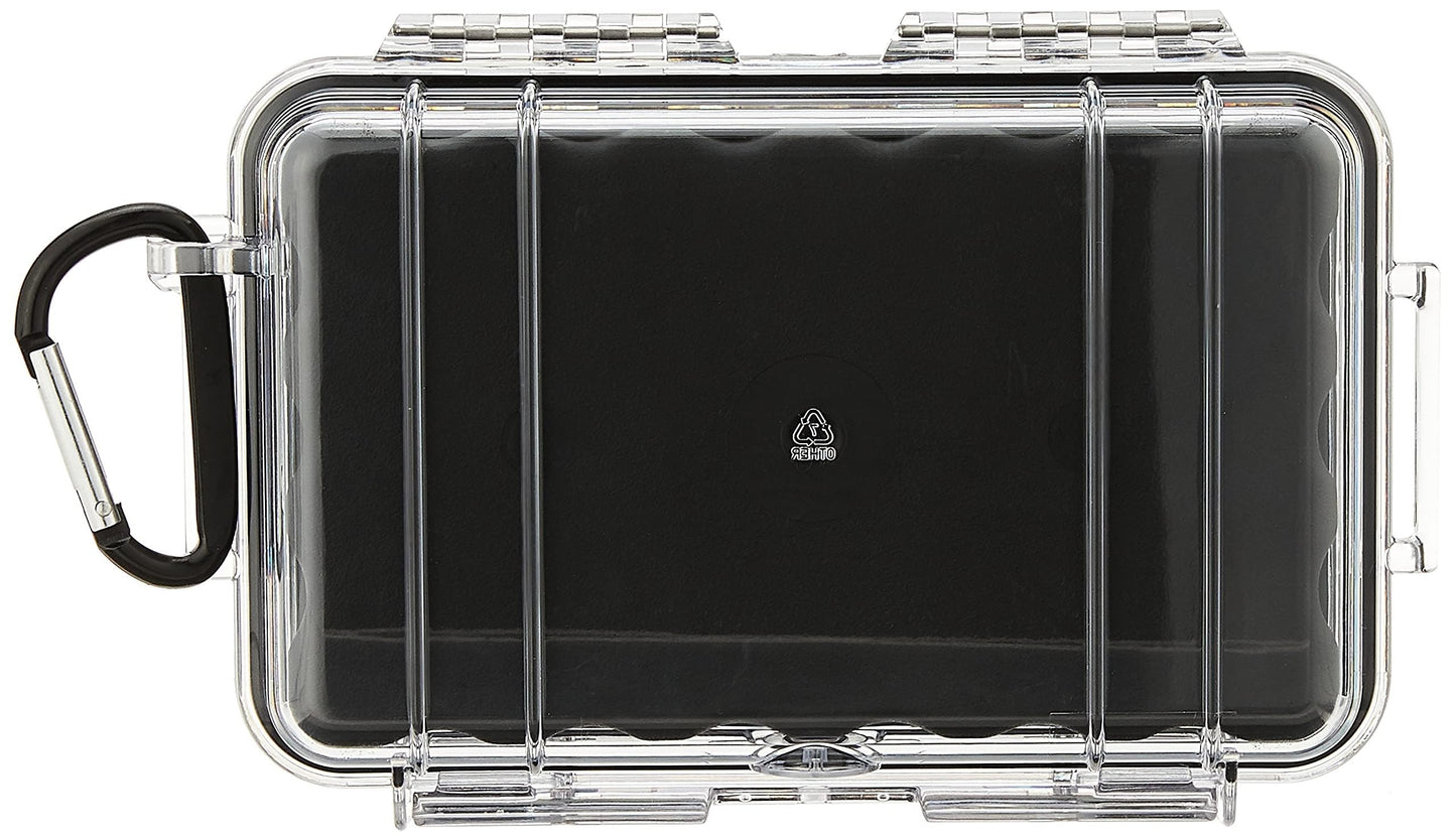 Pelican 1040 Micro Case (Black/Clear)