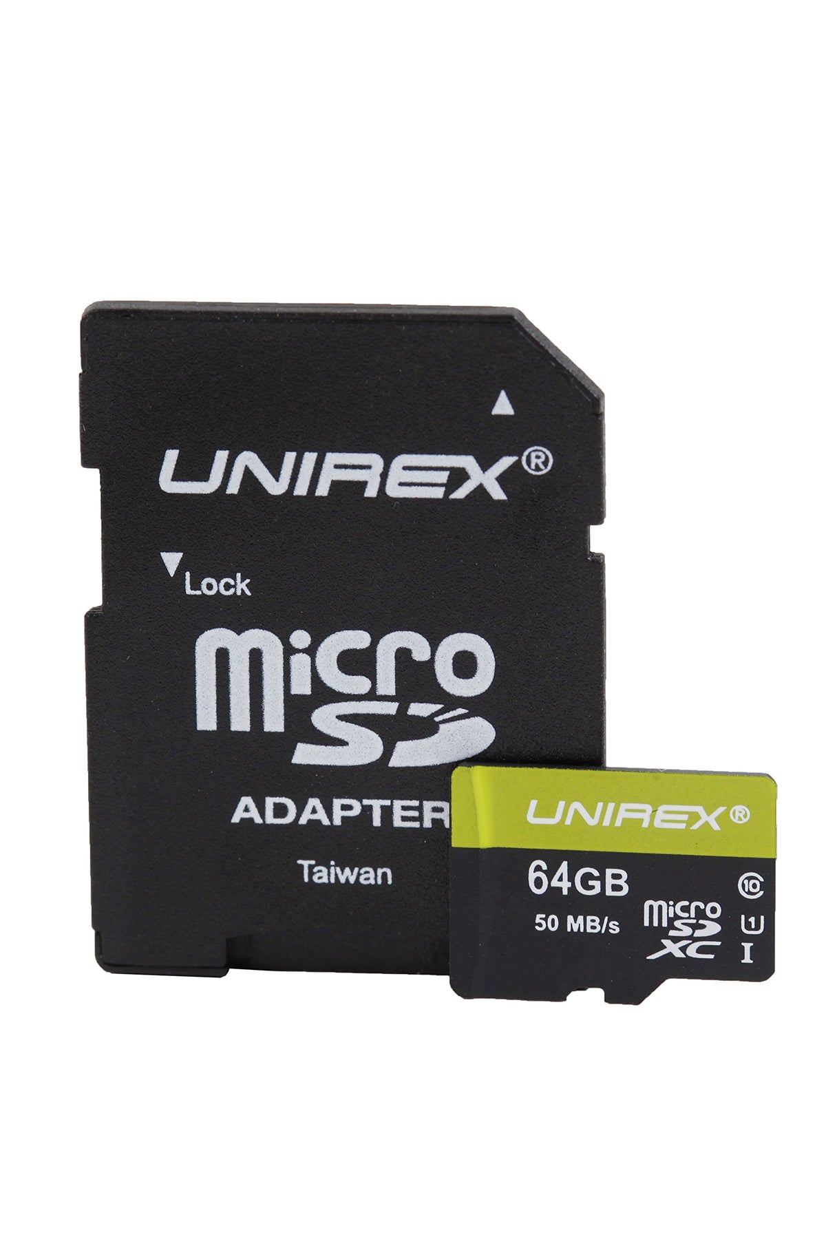 UNIREX MEMORY Unirex MicroSDHC 64GB Class 10 (UHS-1) Memory Card