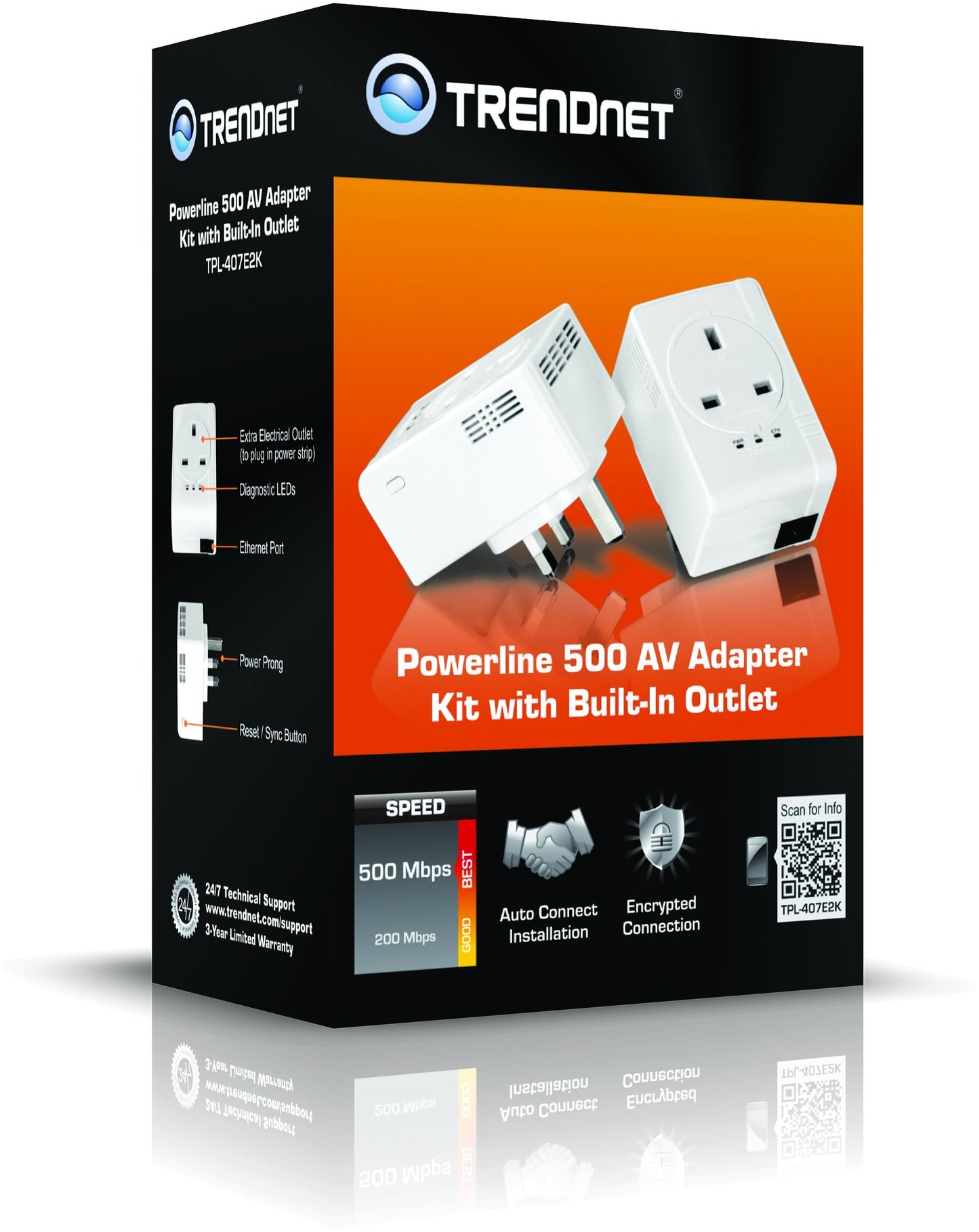 StarTech.com Add an Extra Sata Power Outlet to Your Pc Power Supply - Sata Power Splitter - S